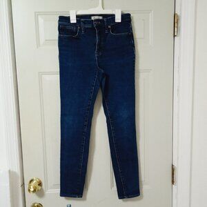 madewell 9” mid rise skinny jeans 28” Women's